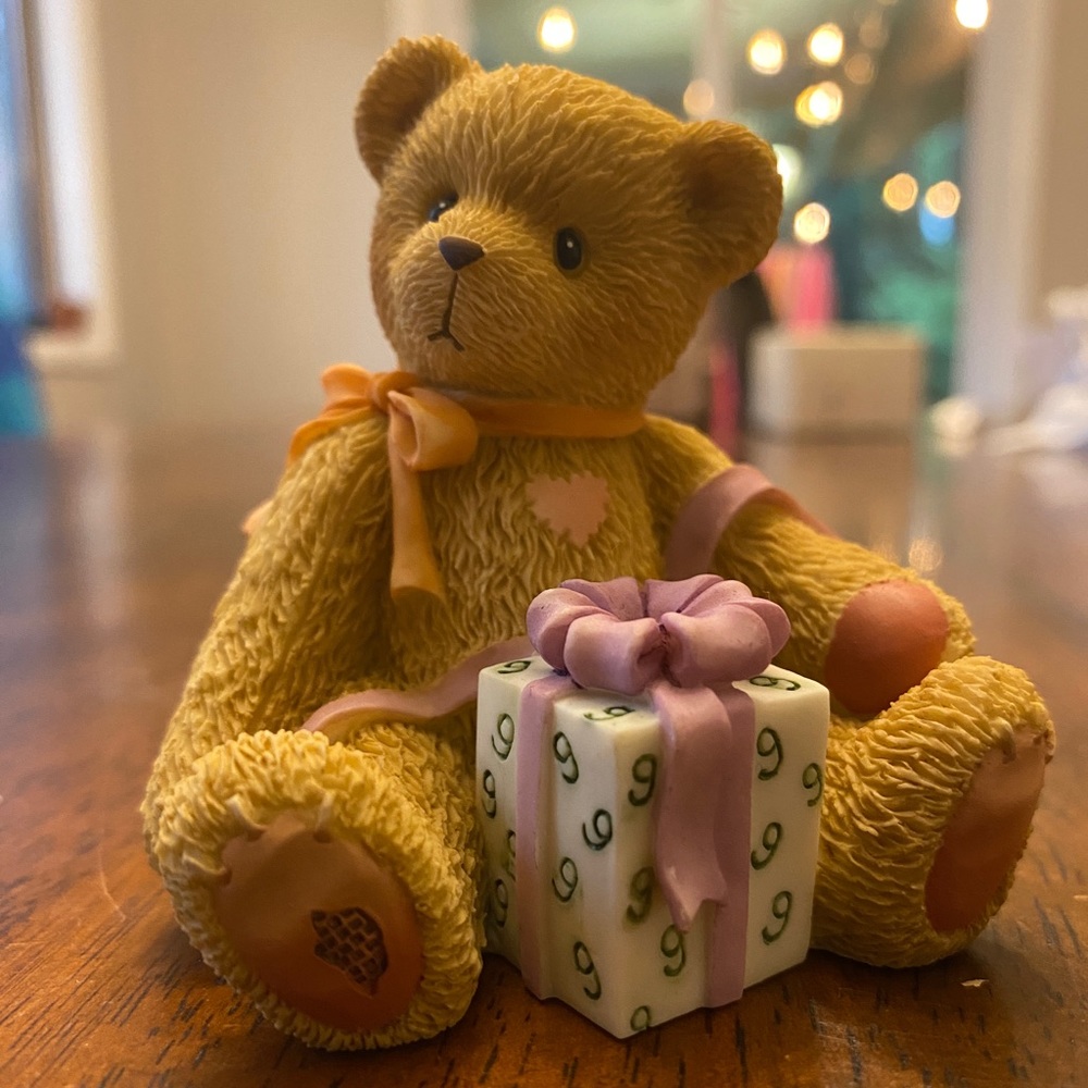 Cherished Teddies “Bring Nine Is Really Fine!” Age 9 Figurine